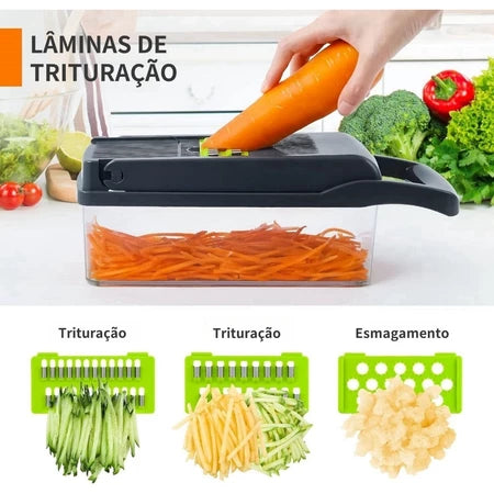 Cortador e Ralador Multifuncional 16 em 1